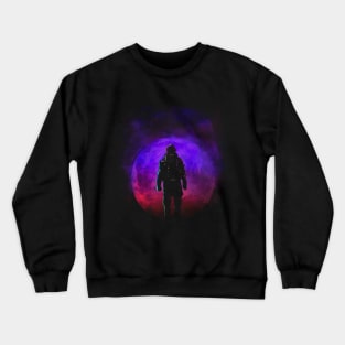 Interstellar Exploration (Astronaut in Space) Crewneck Sweatshirt